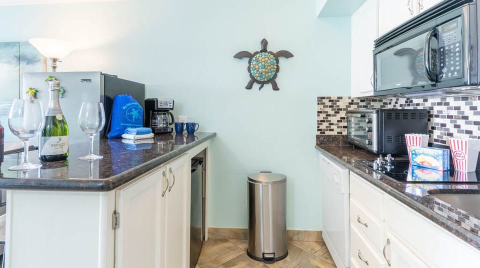 Your kitchen while you're here
