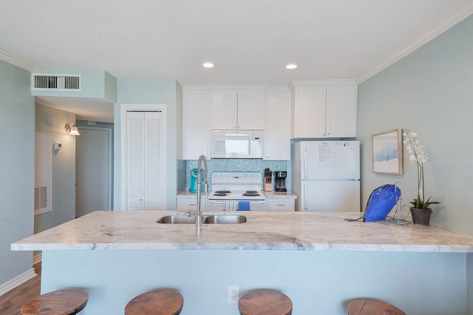 Spacious custom kitchen