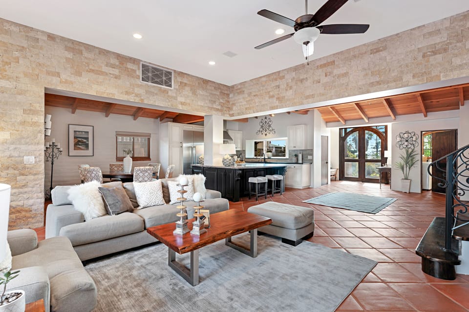 High ceilings and plenty of space