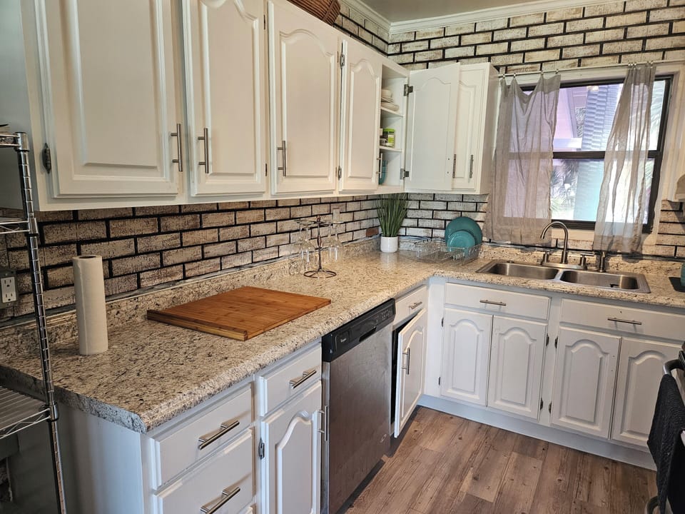 Kitchen with counterspace for your culinary desires