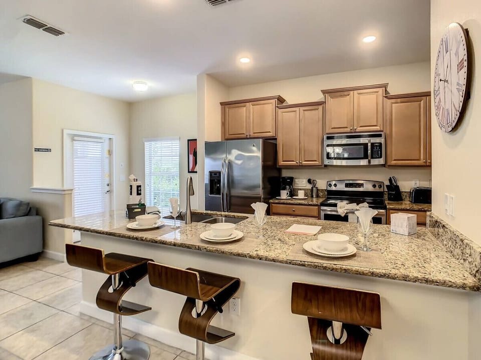 Cook, chat, and connect in the open kitchen