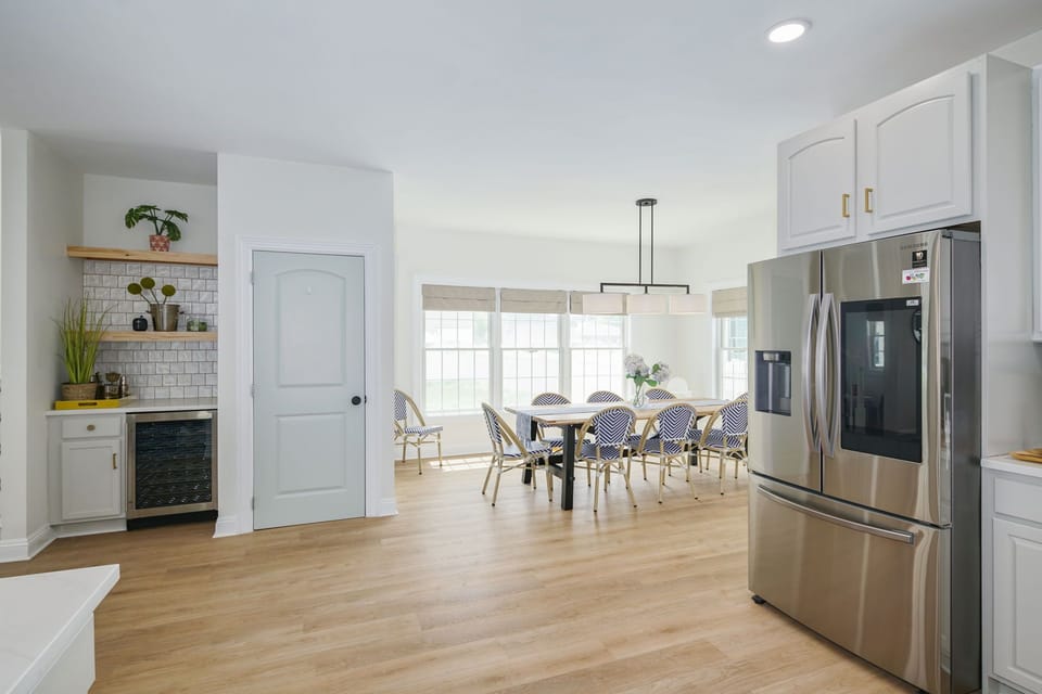 First floor open layout