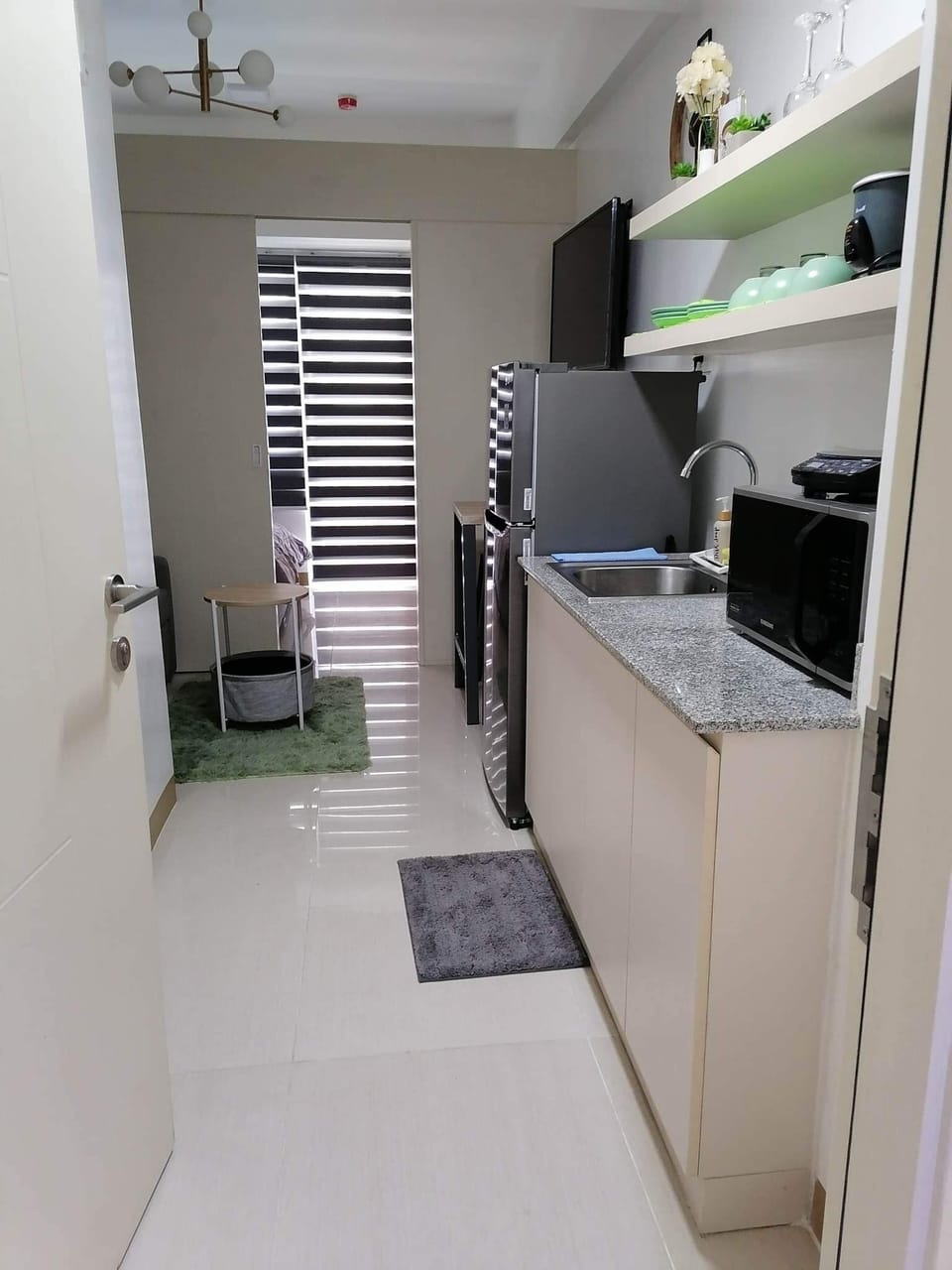 Entrance to unit