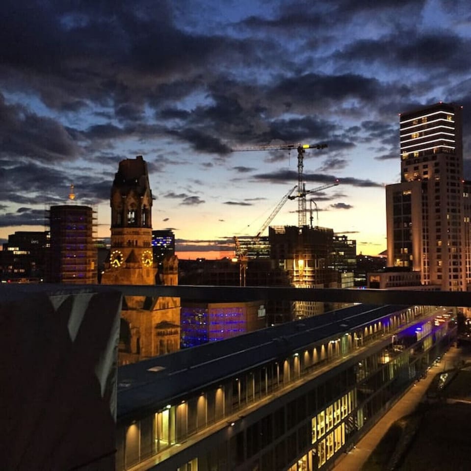 Berlin night view