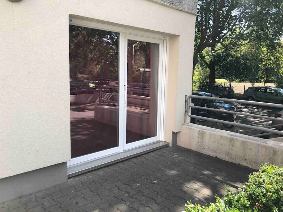 Eingang von der Terrasse