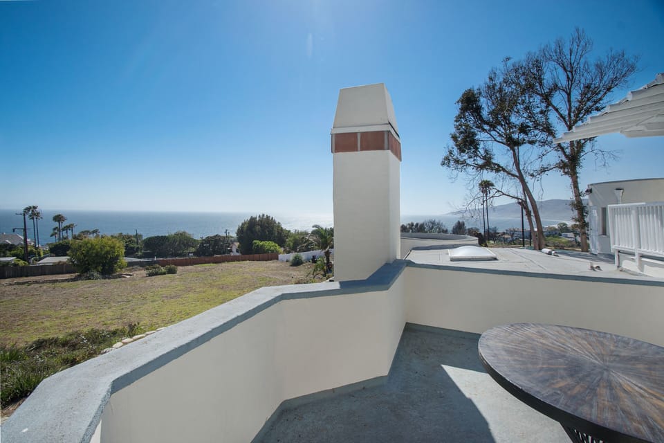Explosive panoramic views from the balcony 