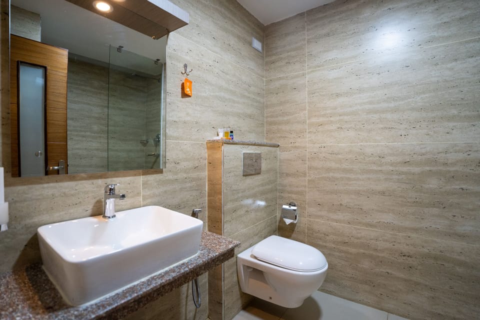 Super Deluxe A/C | Bathroom | Free toiletries, slippers, towels, toilet paper