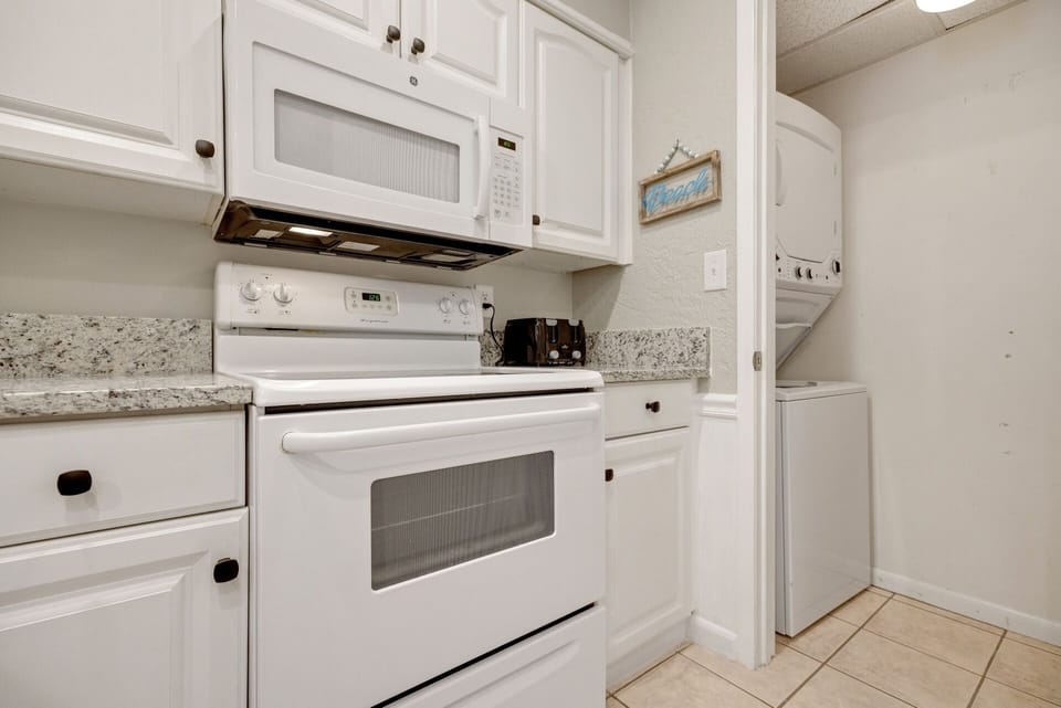Laundry area off the kitchen