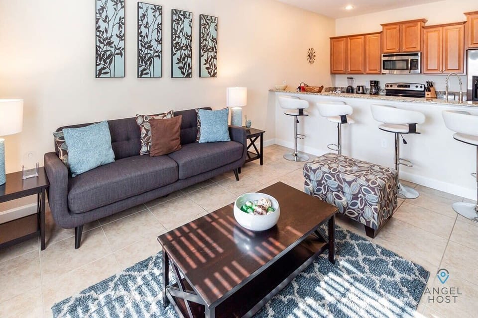 Living room open space for group togetherness time.