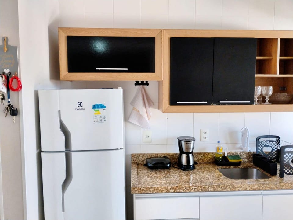 Comfort Apartment, Pool Access | Private kitchen | Fridge, microwave, blender, cookware/dishes/utensils