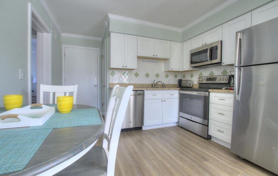 Condo, 2 Bedrooms | Private kitchen | Coffee/tea maker, fridge, oven, toaster