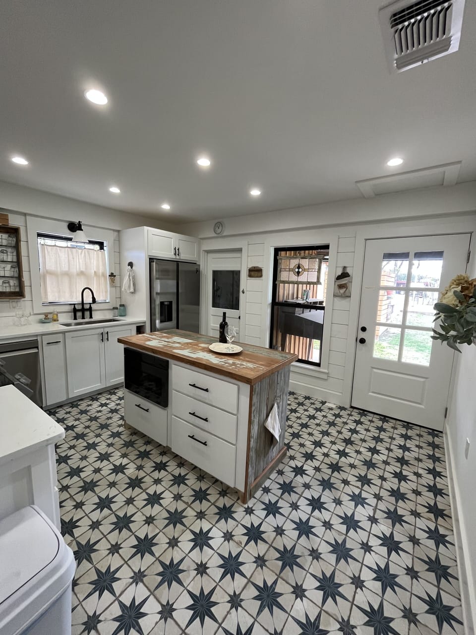 Newly renovated kitchen