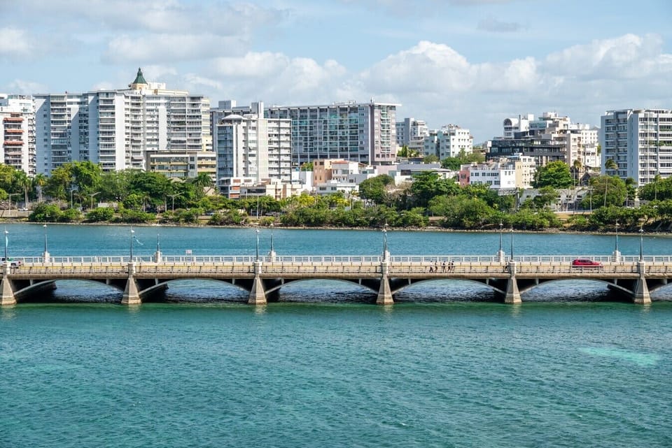 Bridge view from property