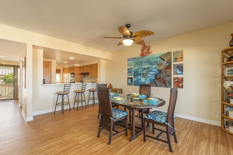 Open concept floor plan