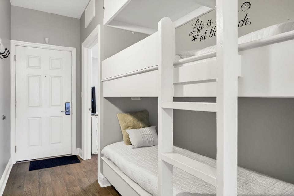 The bunk beds are comfortable, spacious and provide a fun atmosphere 