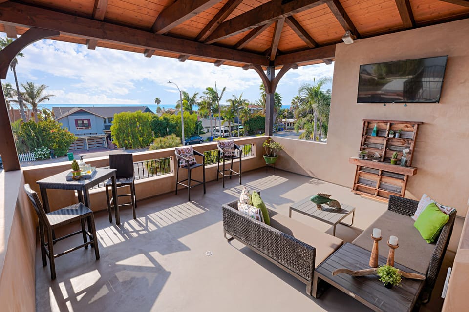 Perfect entertaining space with a view