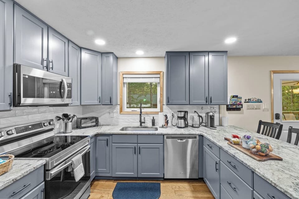 Expansive countertops—ideal for meal prep, baking, and spreading out your groceries