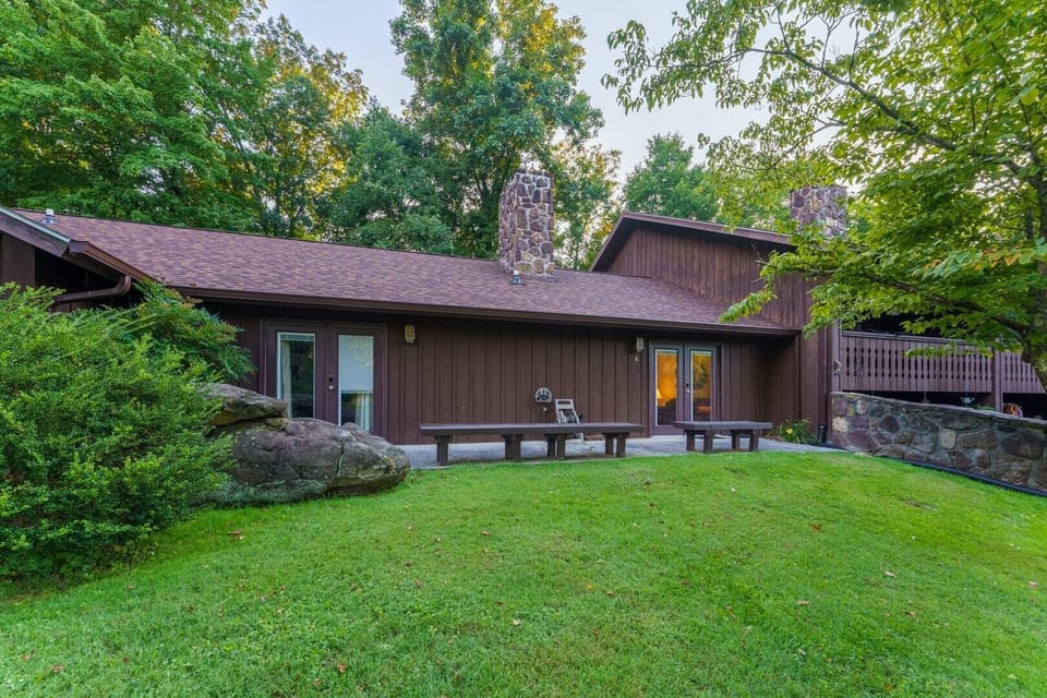 Back Patio with View of Golf Course