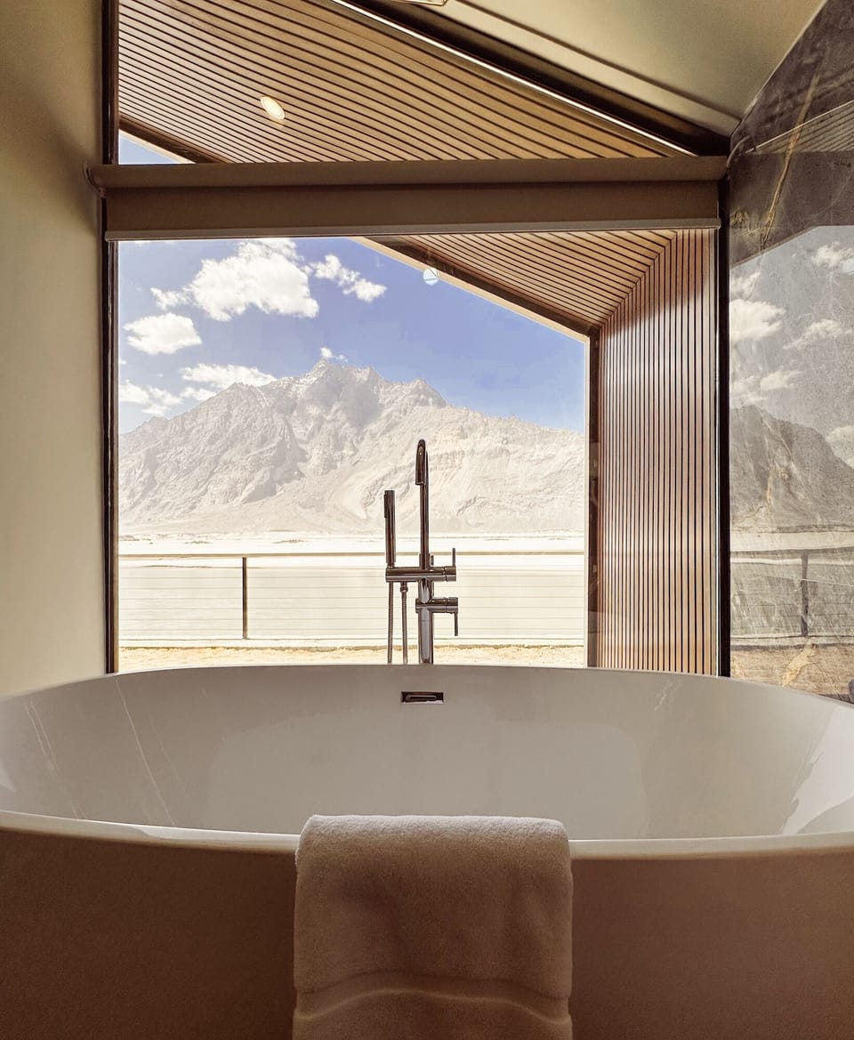 Honeymoon Villa | Bathroom | Designer toiletries, hair dryer, bathrobes, slippers