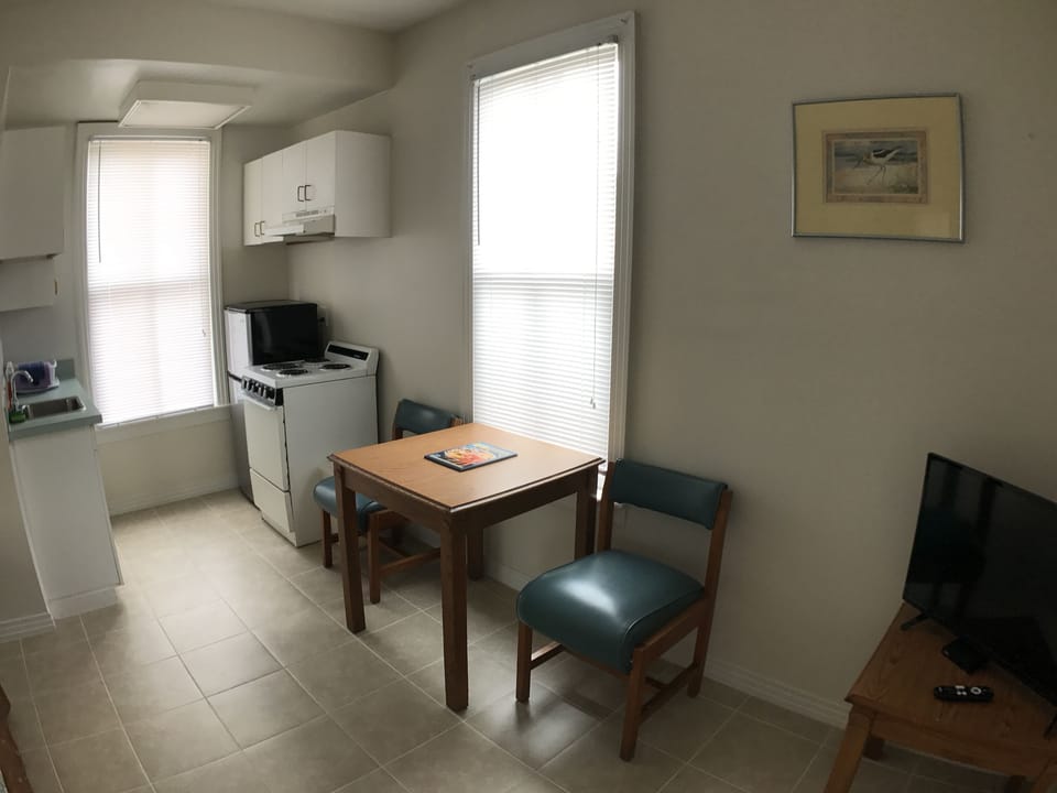 Room, 1 King Bed, Non Smoking, Kitchenette | Private kitchenette | Fridge
