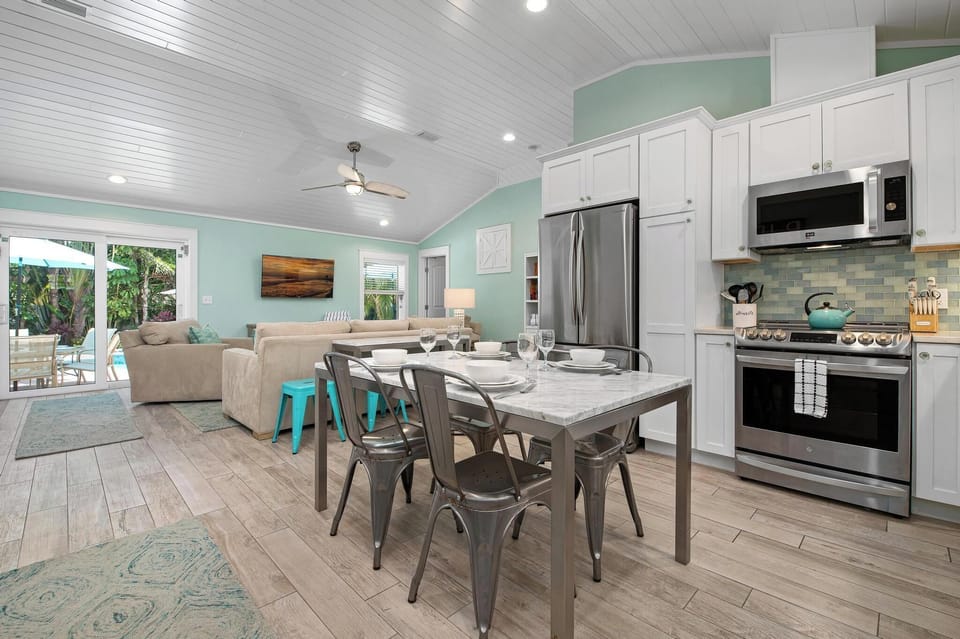 Welcoming open floor plan