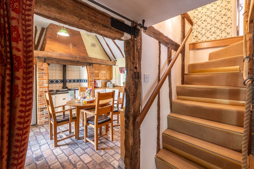 Ground floor: Step upstairs to peaceful bedrooms