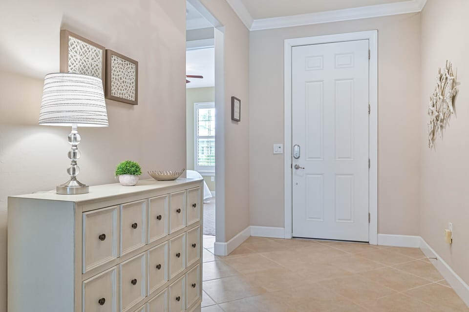 Villa Paradise at The Preserve - Welcoming entrance to this Estero home