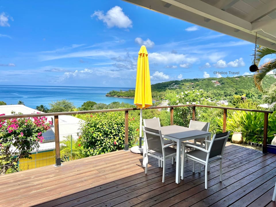 View of the Caribbean Sea