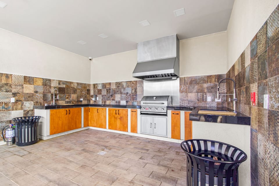 Grill area