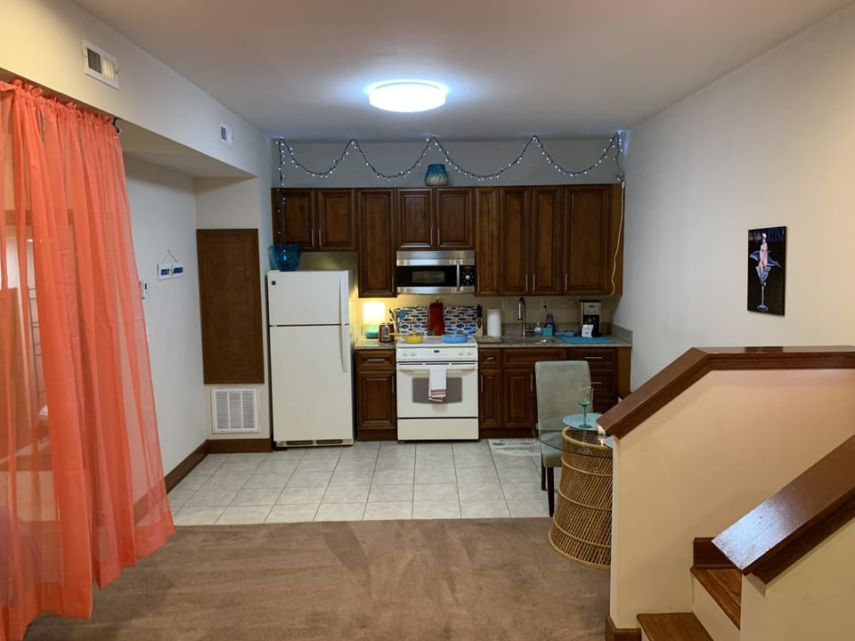 Indoors, Floor, Flooring, Refrigerator, Kitchen