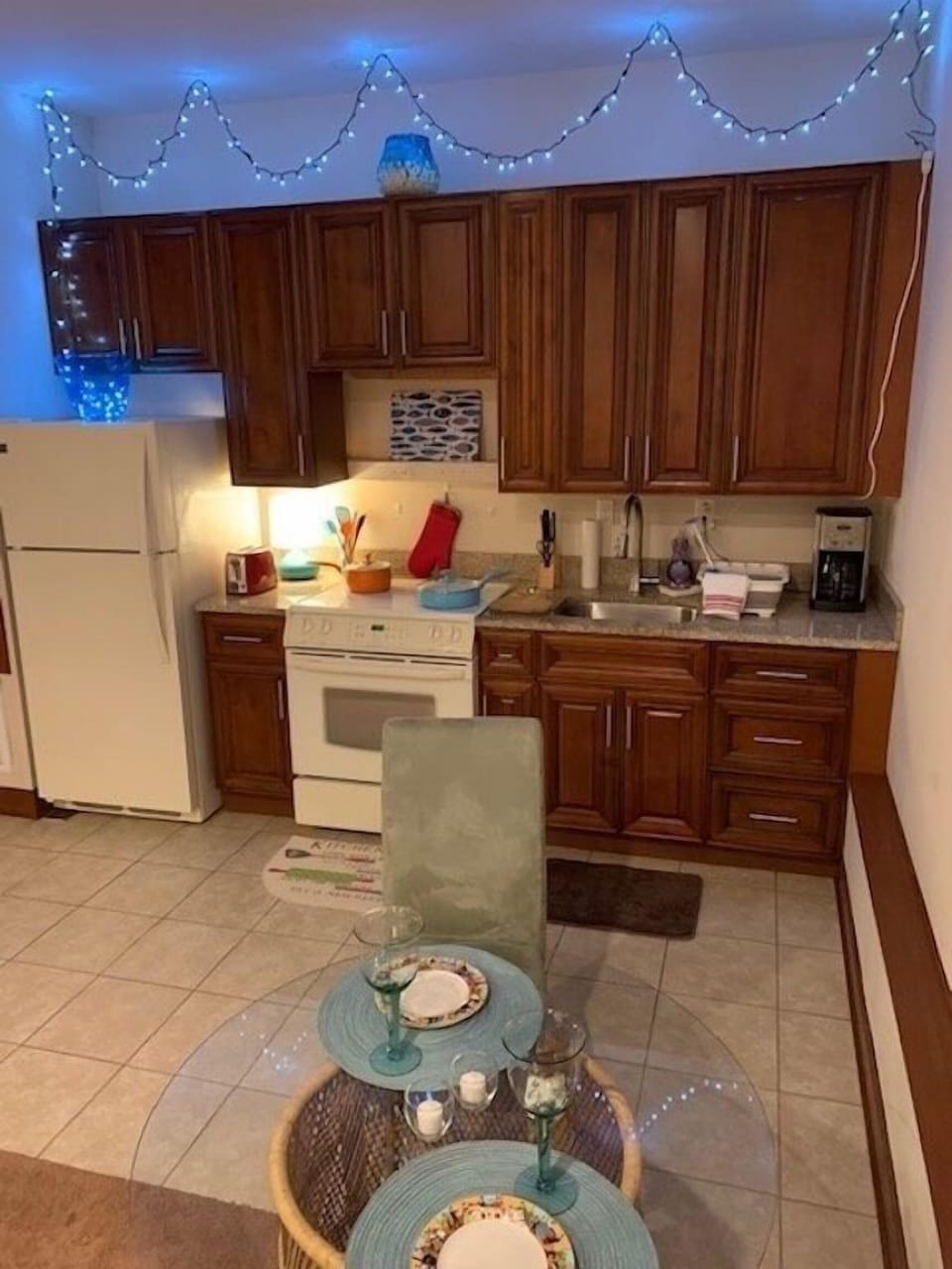 Indoors, Kitchen, Home Decor, Rug, Refrigerator