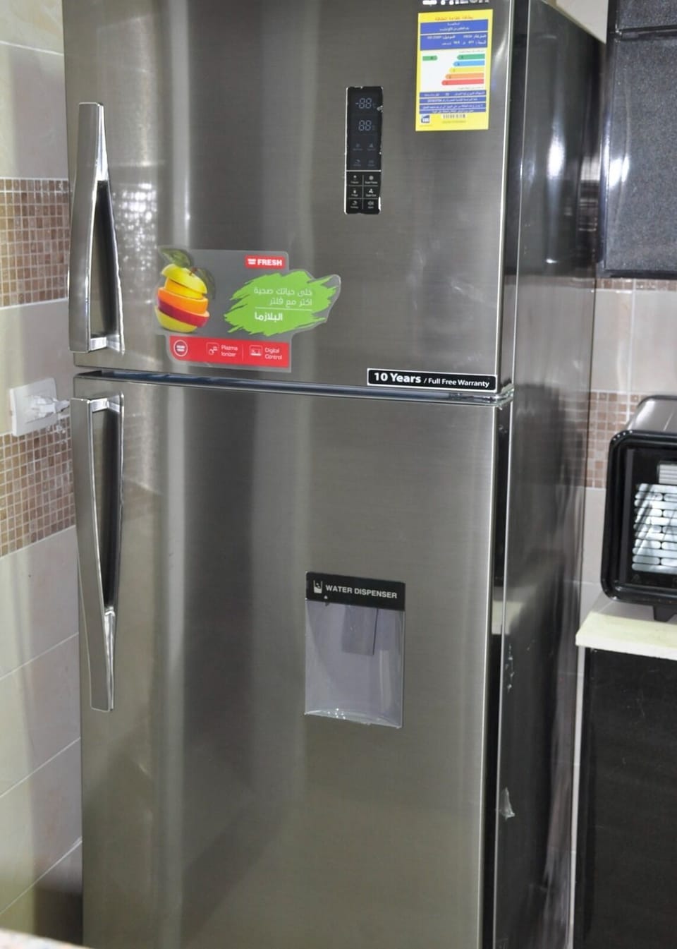 Comfort Apartment, 3 Bedrooms, Garden View | Private kitchen | Fridge, microwave, oven, stovetop