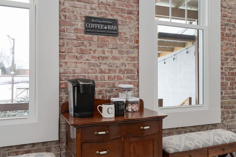 Creating Moments: Featuring coffee from local artisan, Salt Creek Coffee. Our coffee bar also offers tea and a seasonal hot chocolate addition. 