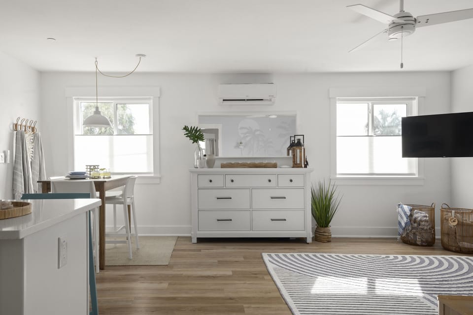 Open floor plan 