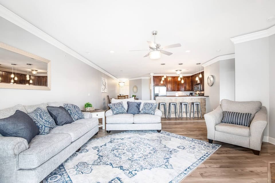 Living room from balcony door