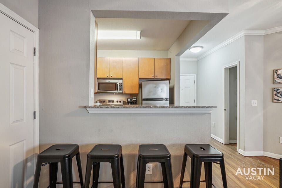 Fully equipped kitchen with all the essentials plus dishwasher