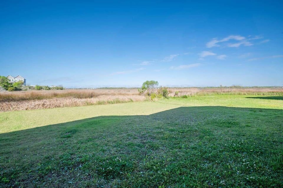 Play Area and Back Yard on the Marsh