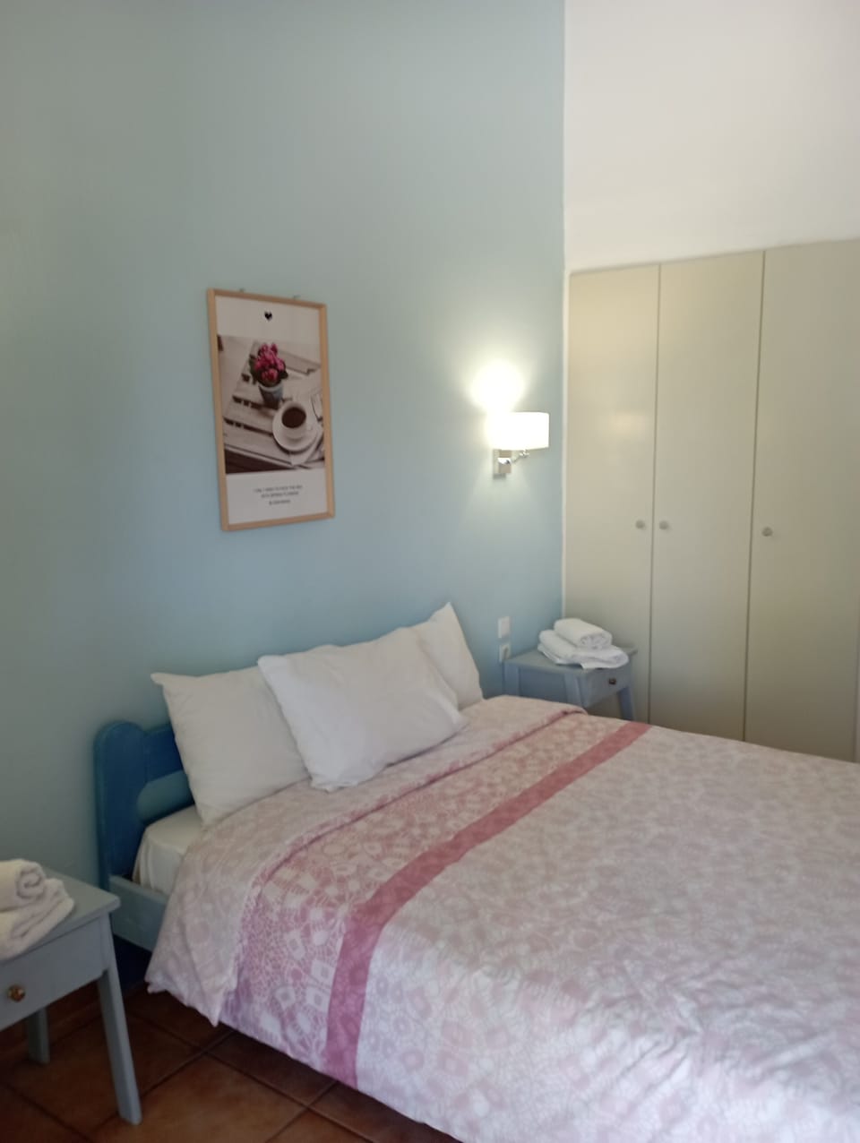 Basic Studio, 2 Twin Beds, Balcony, Sea View | Blackout drapes, free WiFi