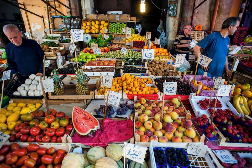 Food market in Palermo - mercato di Palermo