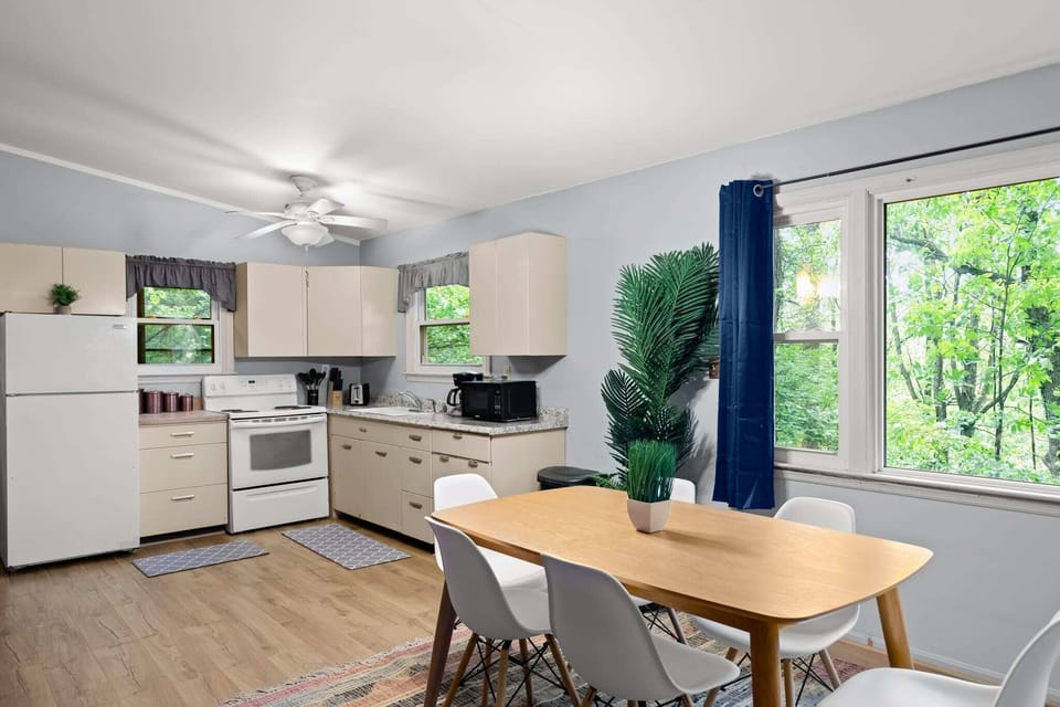 Our fully stocked kitchen is the perfect spot for your favorite recipes.Edited