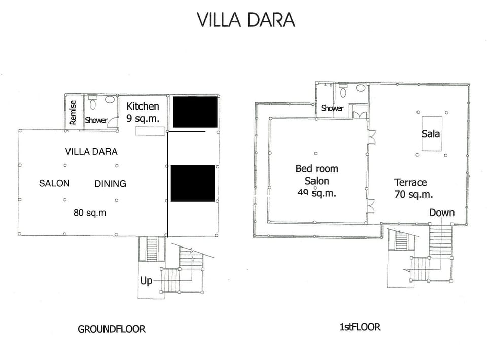 1 Bedroom Villa | Floor plan