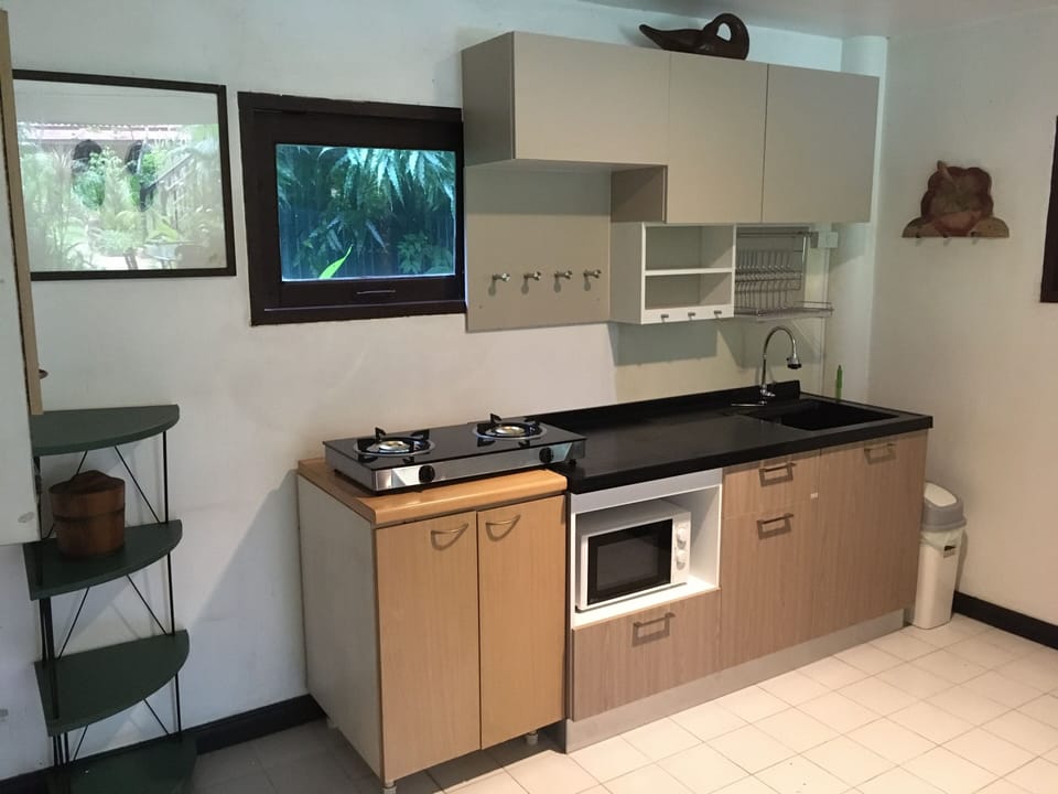 1 Bedroom Villa | Private kitchen | Fridge, electric kettle
