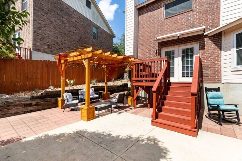 Outside patio area