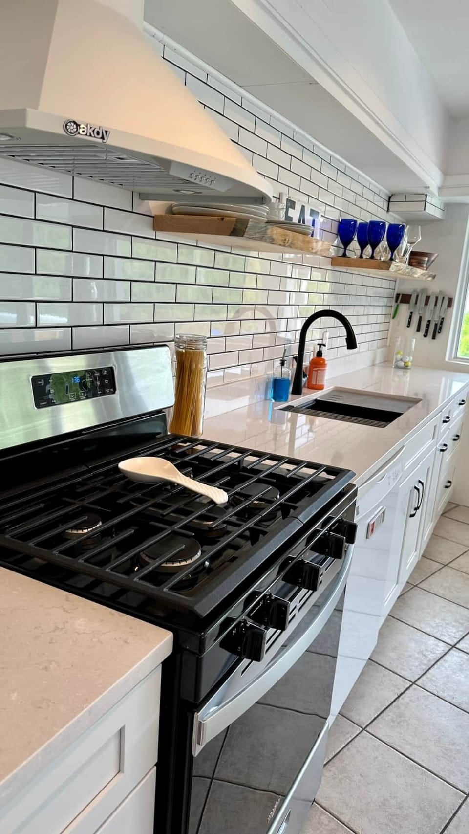 newly remodeled kitchen