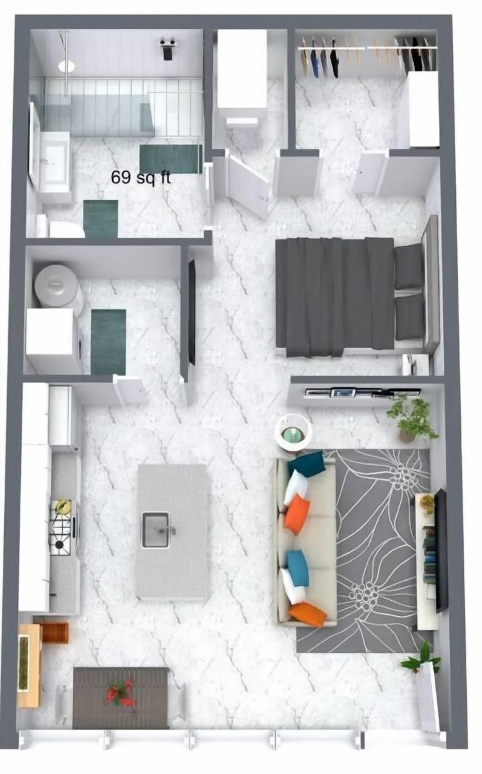 Condo Floor Plan