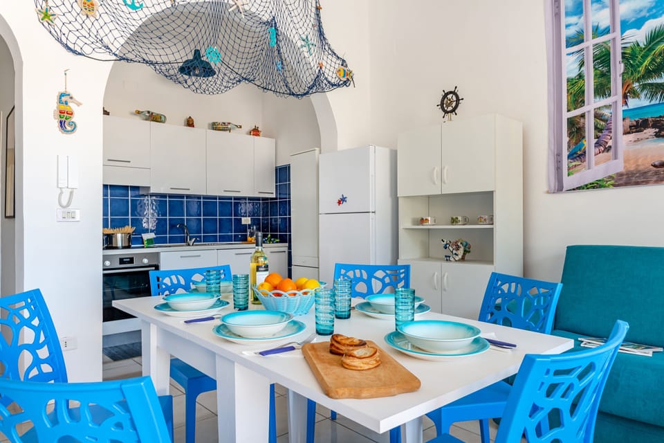 Kitchen and dining area