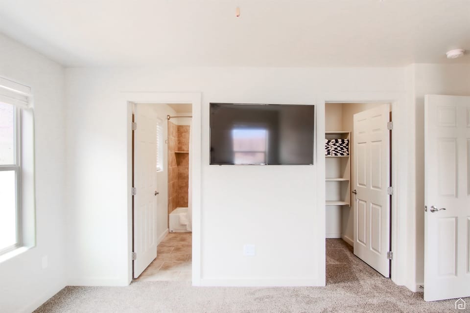 Bedroom with TV