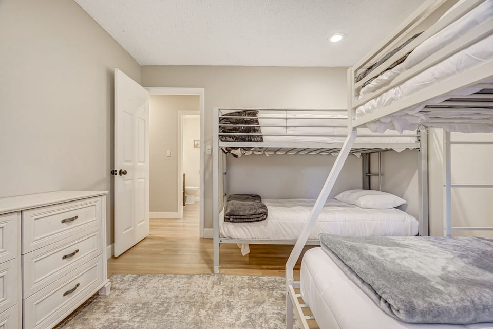 Room offers three twins and one full