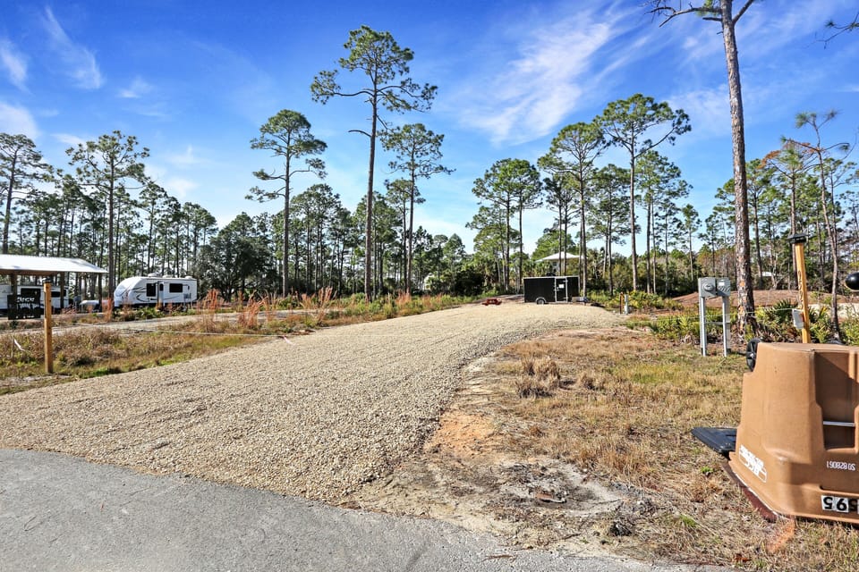 Lot Entrance from Side Street