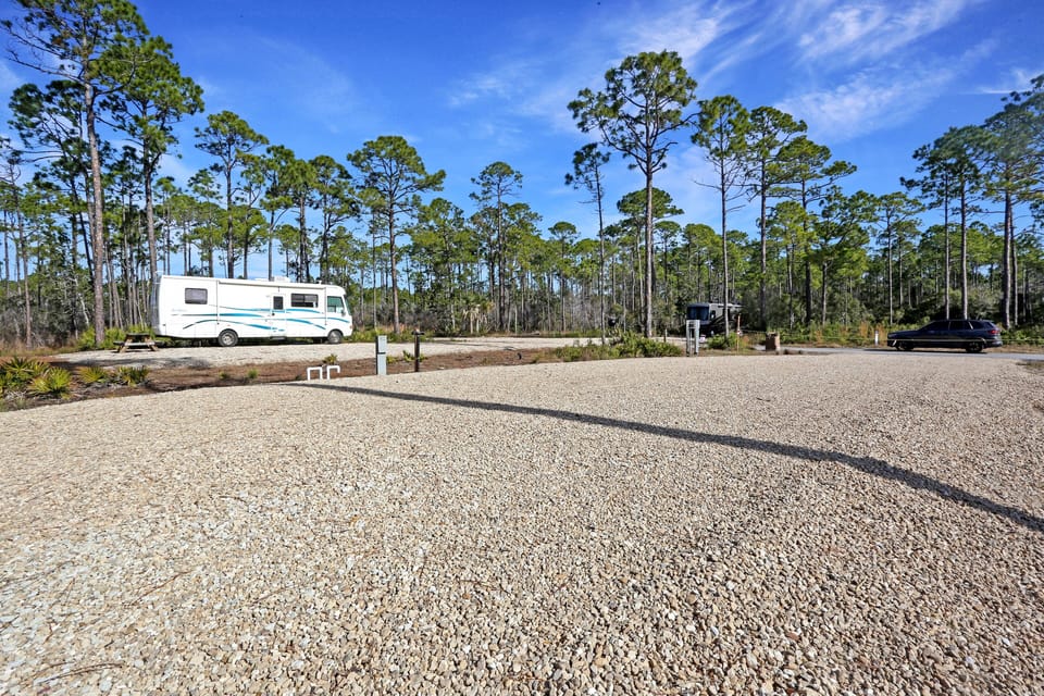 Large Gravel RV Lot